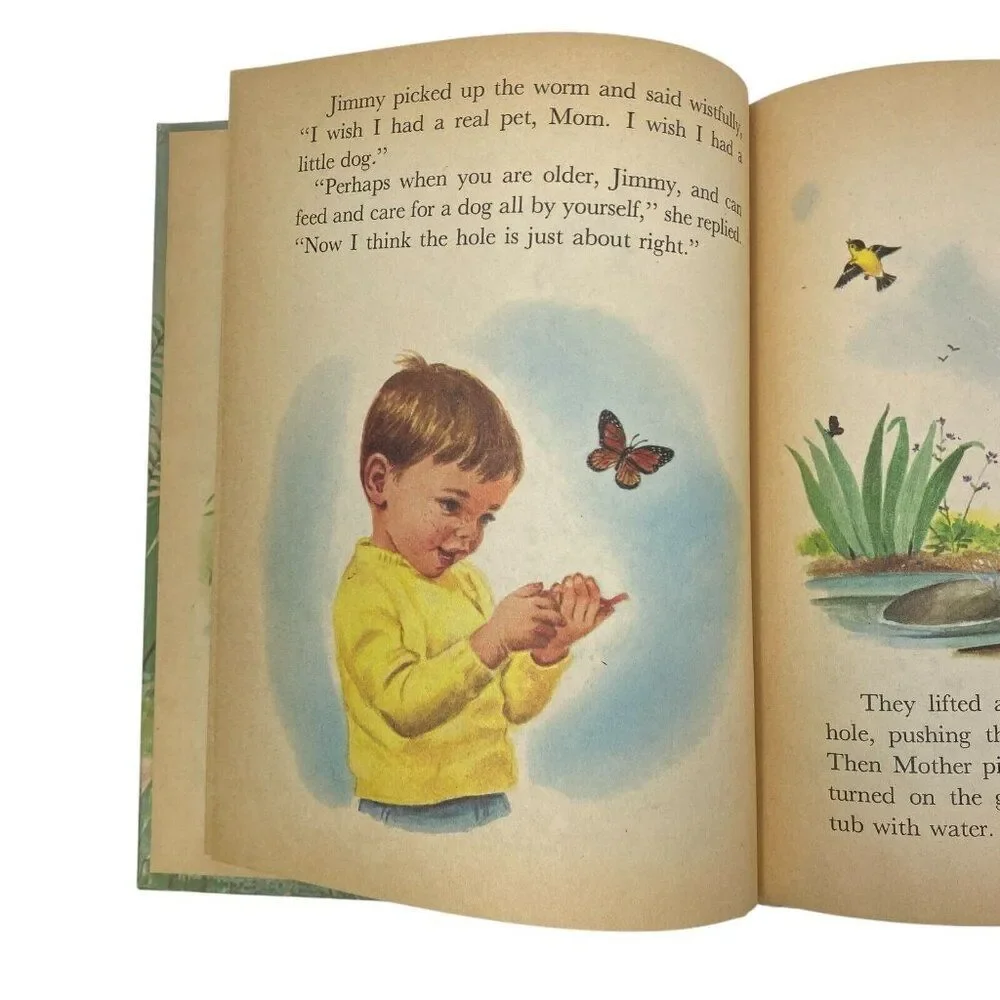 Jeepers The Little Frog Vintage Children’s Rand McNally Tip Top Elf Book 1965